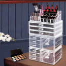 MULTI PURPOSE ACRYLIC ORGNISER 24CM X 15CM X 41CM