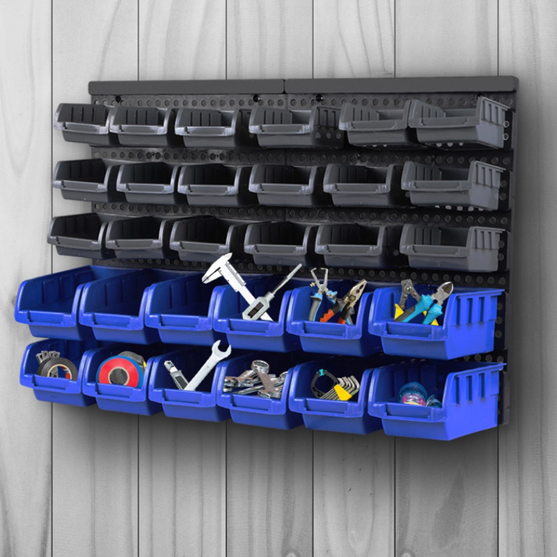 30 BIN WALL STORAGE SYSTEM