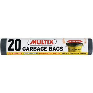 20 Multix Garbage Drawtight Bags