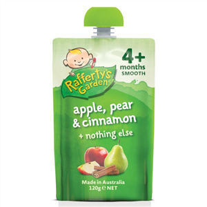 120g Apple, Pear & Cinnamon Baby Food