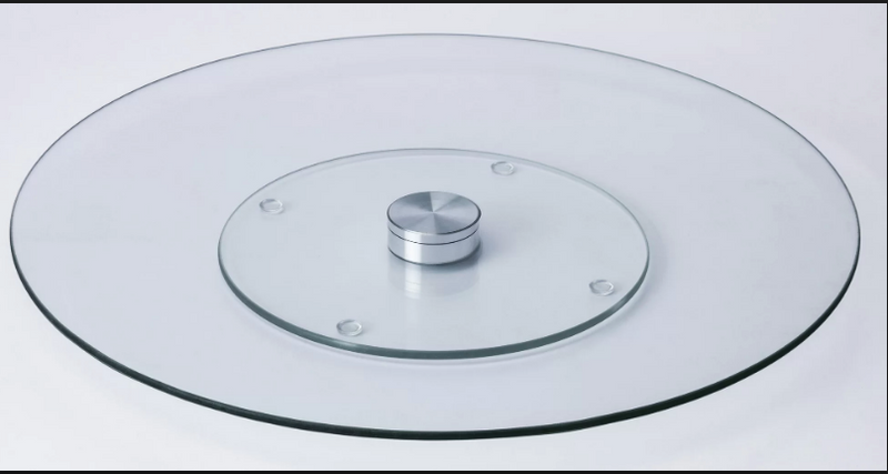 TEMPERED GLASS LAZY SUSAN