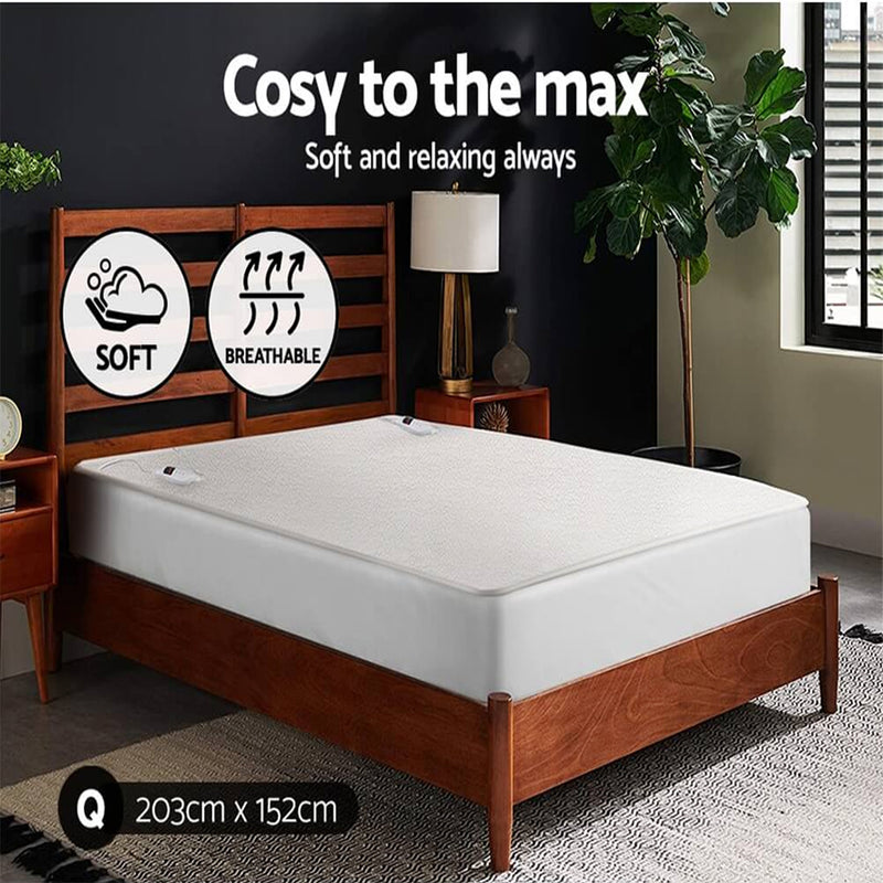 QUEEN BED Heated Electric Blanket