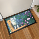 CAT LOVERS PRINT FLOOR MAT