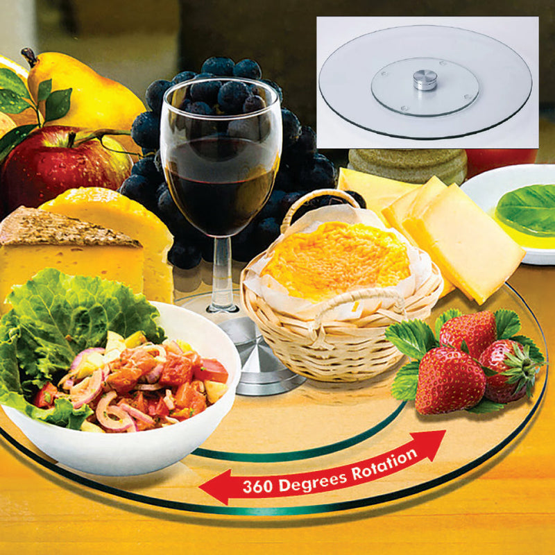 TEMPERED GLASS LAZY SUSAN