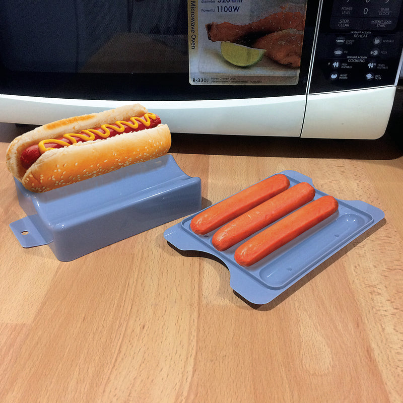 MICROWAVE HOT DOG COOKER