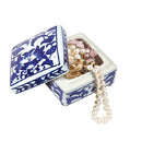 BLUE WILLOW TRINKET BOX