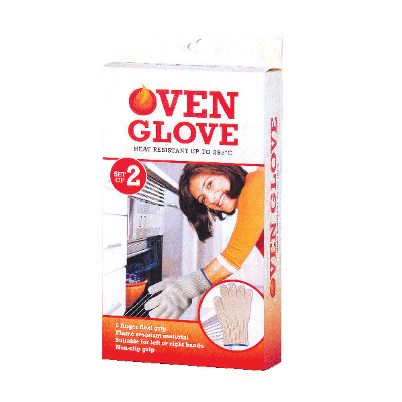 NEW IDEA SPECIAL OFFER -  2 PACK HEAT RESISTANT GLOVES