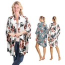 LOS ANGELES LADIES FLORAL FASHION KIMONO
