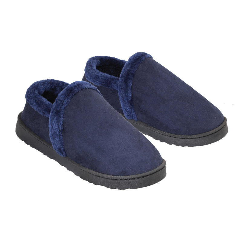 PLUSH SUEDE SIZE 7-8 GENTS SLIPPERS