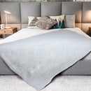 KNITTED BLANKET THROW