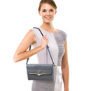 LADIES DESIGNER STYLE SLIMLINE HANDBAG