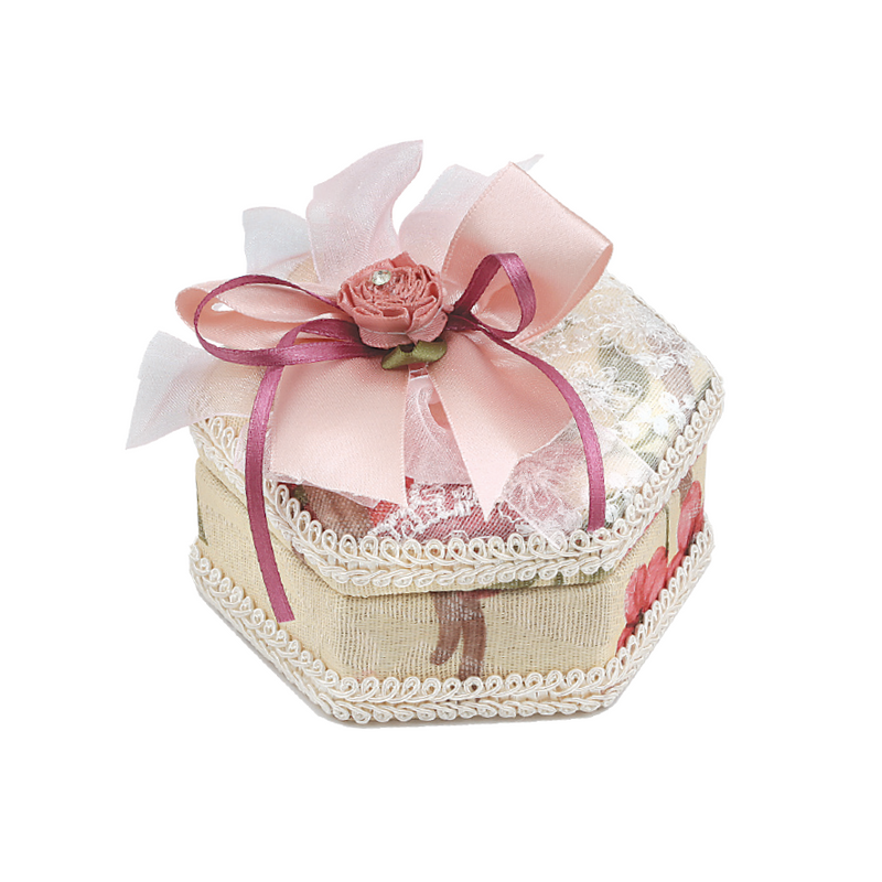 FLORAL DESIGN LACY JEWELLERY BOX