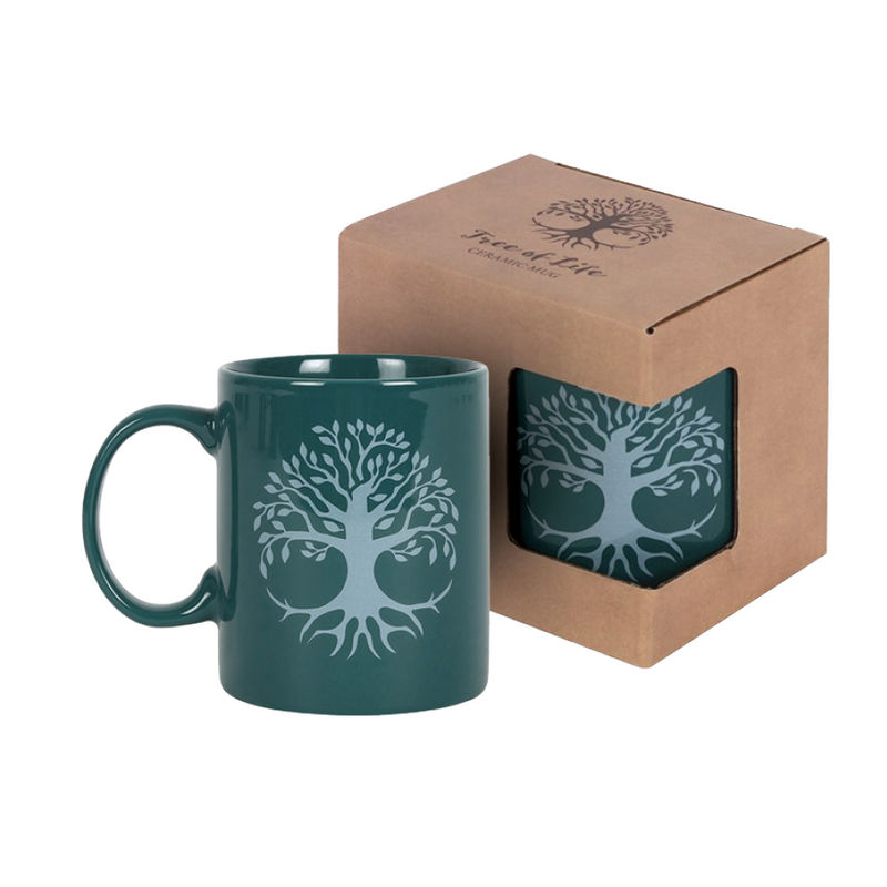 SET OF 2 TREE OF LIFE MUG