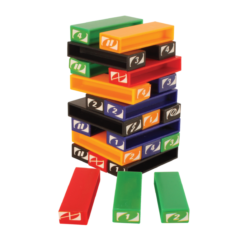 DOMINO TOWER TOPPLE GAME