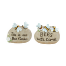WELCOME BEES GARDEN DECOR