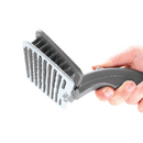 SET OF 2 SELF CLEANING PET HAIR BRUSHES