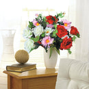 14 HEAD LIFE LIKE ROSES AND GERBERAS