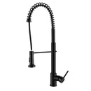 Cefito Pull Out Kitchen Tap Mixer Basin Taps Faucet Vanity Sink Swivel Brass WEL In Black