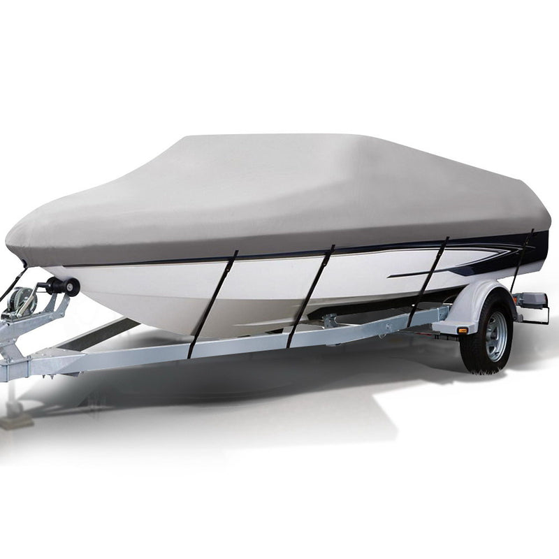 16-18.5ft Boat Cover Trailerable Marine Grade Waterproof 600D