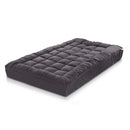 Giselle Bedding SINGLE Bamboo Charcoal Pillowtop Mattress Topper Protector Cover S