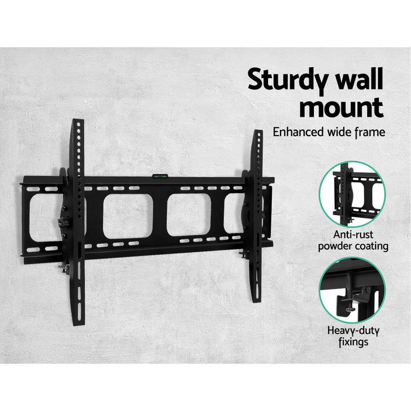 Artiss 42-90 Inch Fixed TV Wall Mount Bracket TV Bracket Wall Mount up to 50KG