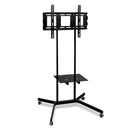 Mobile TV Stand Mount Bracket 32 to 65 inch Trolley Wheels Universal