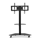 Mobile TV Stand with Mount Swivel Bracket Trolley Wheels 32 - 70 inch