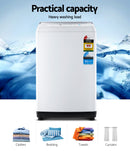 Devanti 7kg Top Load Washing Machine Quick Wash 24h Delay Start Automatic