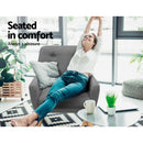 Armchair Lounge Chair Fabric Sofa Accent Chairs Tub Armchairs Grey