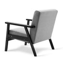 Armchair Lounge Chair Sofa Chairs Fabric Wooden Armchairs Scandinavian
