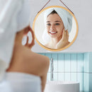 Bamboo Frame Hanging Mirror