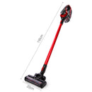 Devanti Stick Vacuum Cleaner Cordless Red