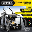 10HP 4800PSI Petrol High Pressure Washer Gun Water Cleaner Gurney