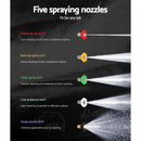 10HP 4800PSI Petrol High Pressure Washer Gun Water Cleaner Gurney