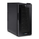 Devanti Wine Cooler 12 Bottle Thermoelectric Chiller Storage Fridge Cellar Black
