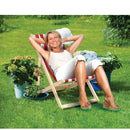 RED Stripe Deckchair