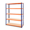 Giantz 1.2M Warehouse Racking Shelving Storage Shelf Garage Shelves Rack Steel