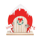 SANTAS WORKSHOP WOODEN ORNAMENT