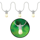 WHITE CORD PEARL OUTDOOR MARQUEE LIGHTS