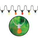 WHITE CORD MULTI COLOURED OUTDOOR MARQUEE