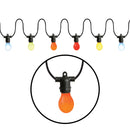 BLACK CORD MULTI COLOURED OUTDOOR MARQUEE