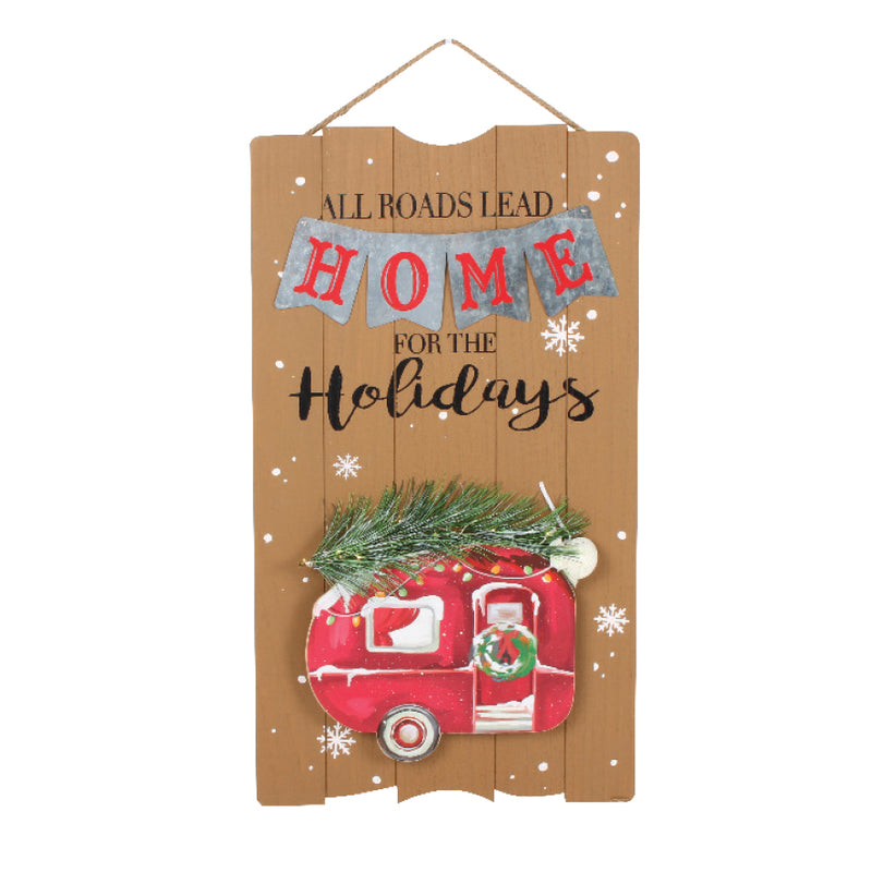 LIGHT UP HOME HANGING SIGN