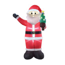 2.4 METRE INFLATABLE LIGHT UP SANTA