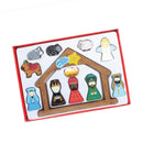 13 PIECE NATIVITY SCENE IN DISPLAY BOX