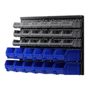 30 Bin Wall Mounted Rack Storage Tools Organiser Shed Work Bench Garage
