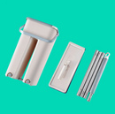 Flat Mop Bucket 360 Rotating Self Wash Cleaning Wet and Dry Pads 3 MOP Heads Set