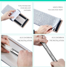 Flat Mop Bucket 360 Rotating Self Wash Cleaning Wet and Dry Pads 3 MOP Heads Set