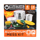 ALUMINIUM MESS KIT 4 PERSON
