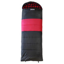 KALGAN HOODED JUMBO SLEEPING BAG 230X90CM -2 TO -7C