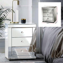 MIRRORED 3-DRAWER CABINET